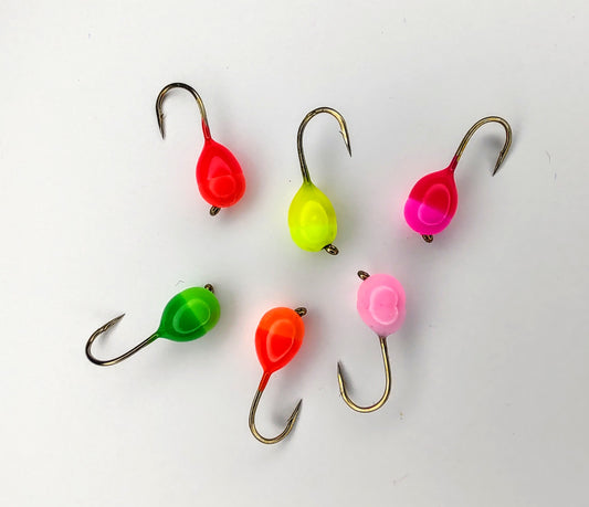 Fluorisoivat värit 5,5 mm kuula, 6kpl setti
