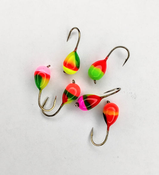 Papukaijat fluorisoivat kuulat 5,5 mm, 6kpl setti